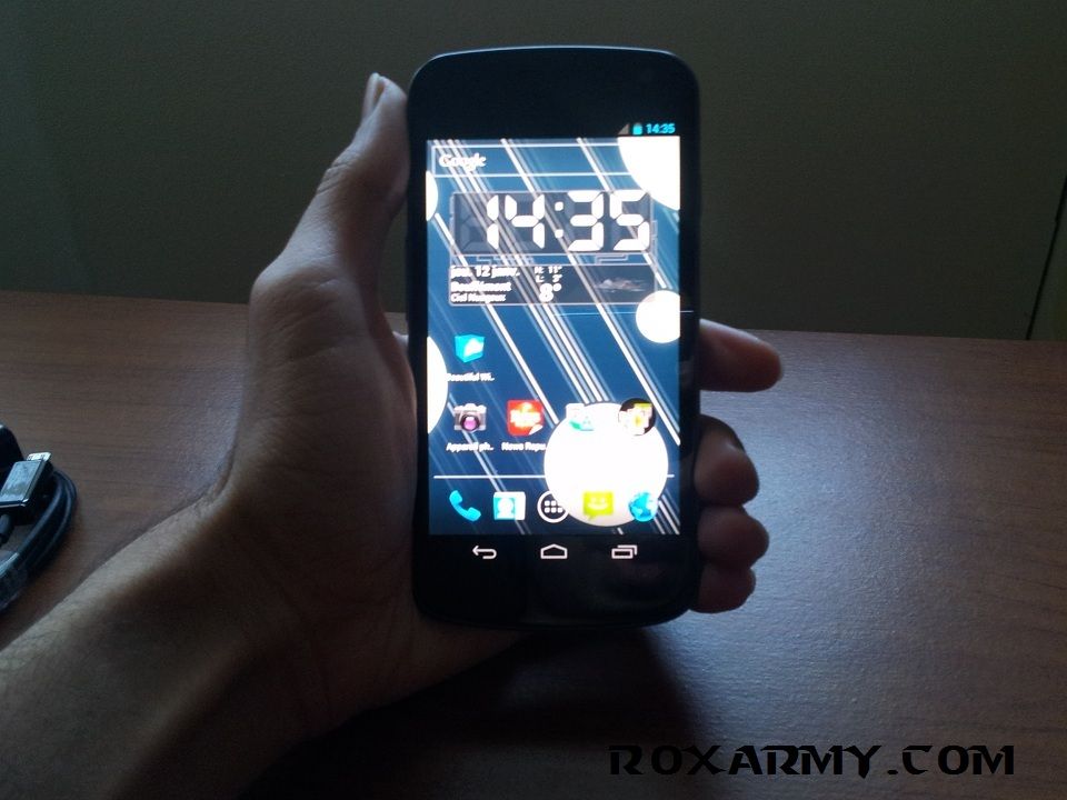 apparence Galaxy Nexus