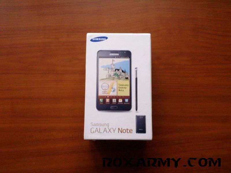 Package Galaxy Note