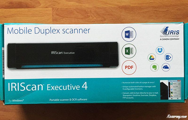 IRIScan Executive Scanner Portable Recto Verso - v4pro 8PPM : éditeur PDF  Gratuit, USB, numérisation vers Word, PDF, XLS, Cartes de Visite vers  Outlook, Scanner de reçus & Photos, Win. : : Informatique