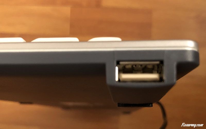 Clavier compact UltraBoard 960 Bakker - filaire USB - argenté / blanc pas  cher